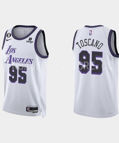 Los Angeles Lakers 39 Dwight Howard 2022-23 City Edition White Men Jersey