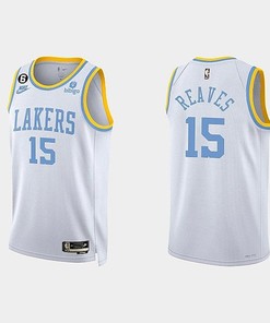 Los Angeles Lakers Austin Reaves 15 2022-23 Classic Edition White Men Jersey