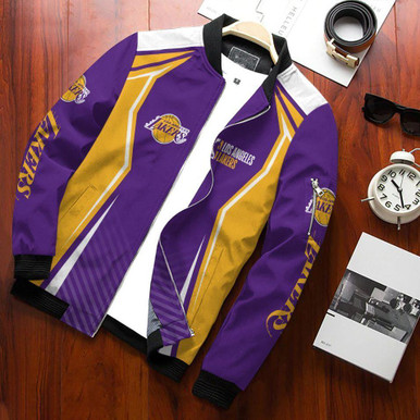 Los Angeles Lakers Bomber Jacket 141 Sport Design