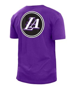 Los Angeles Lakers New Era 2022/23 City Edition T-Shirt - Purple