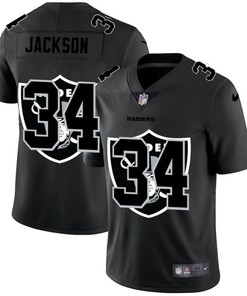Los Angeles Raiders Bo Jackson #34 Nfl 2020 Black Jersey