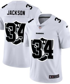 Los Angeles Raiders Bo Jackson #34 Nfl 2020 White Jersey