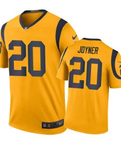 Los Angeles Rams #20 Lamarcus Joyner Nike Color Rush Gold Jersey