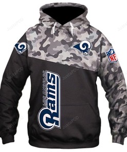 Los Angeles Rams 3D Hoodie Zip Hoodie 02
