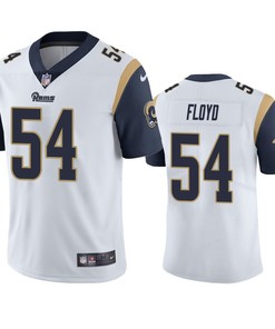 Los Angeles Rams 54 Leonard Floyd White Jersey