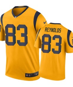Los Angeles Rams #83 Josh Reynolds Nike Color Rush Gold Jersey