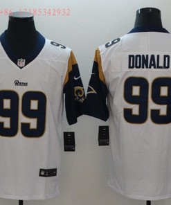 Los Angeles Rams Aaron Donald #99 2020 Nfl White Jersey Jersey