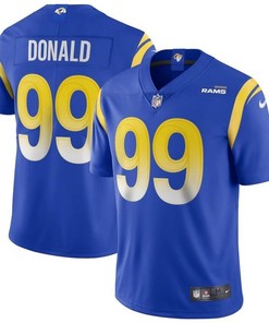 Los Angeles Rams Aaron Donald #99 Nfl 2020 Blue Jersey