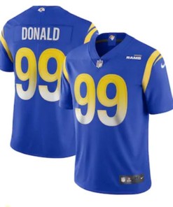 Los Angeles Rams Aaron Donald #99 Nfl 2020 Cobalt Jersey