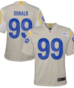 Los Angeles Rams Aaron Donald #99 Nfl 2020 Gold Womens Jersey