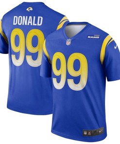 Los Angeles Rams Aaron Donald #99 Nfl 2020 Indigo Jersey