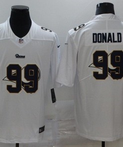 Los Angeles Rams Aaron Donald #99 Nfl 2020 White Jersey