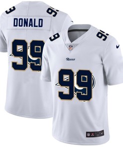 Los Angeles Rams Aaron Donald #99 Nfl 2020 White Jersey