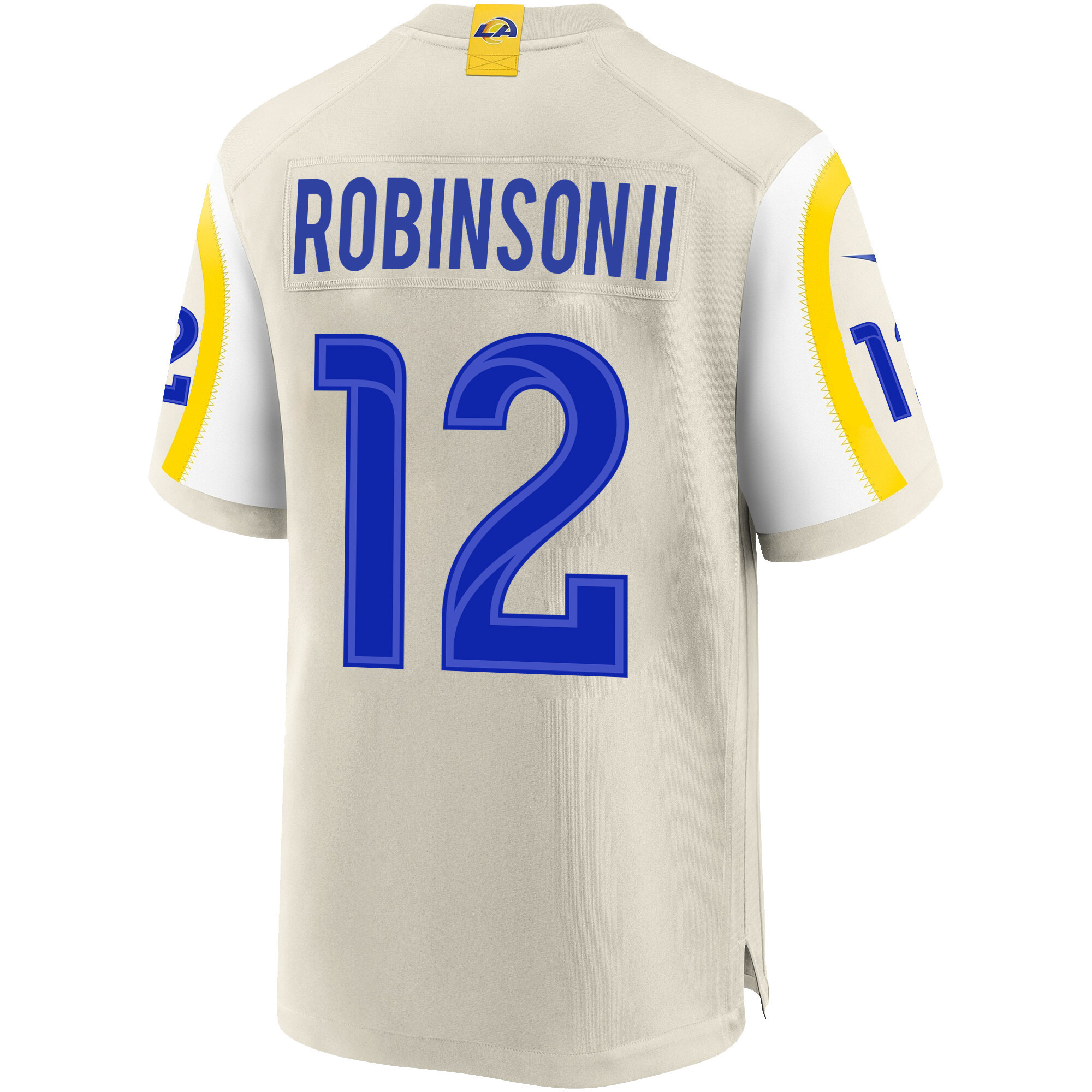 Los Angeles Rams Allen Robinson 12 Game Jersey - Bone Jersey