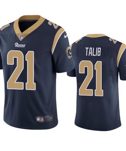 Los Angeles Rams Aqib Talib Navy Vapor Untouchable Limited Jersey