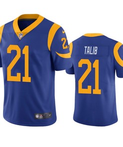Los Angeles Rams Aqib Talib Royal Vapor Untouchable Limited Jersey
