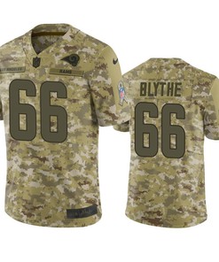 Los Angeles Rams Austin Blythe Jersey Nfl Camo Salute To Service