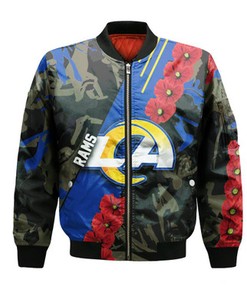 Los Angeles Rams Bomber Sport Style Keep Go on- NFL