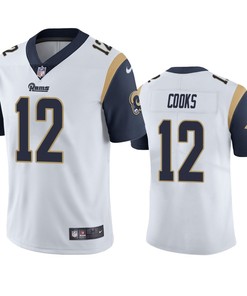 Los Angeles Rams Brandin Cooks White Vapor Limited Jersey