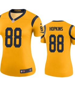 Los Angeles Rams Brycen Hopkins Gold Color Rush Legend Jersey
