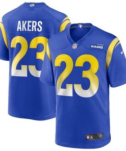 Los Angeles Rams Cam Akers Royal 2020 Nfl Draft Pick Game Jersey