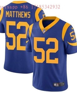 Los Angeles Rams Clay Matthews Iii #52 2020 Nfl Blue Jersey Jersey