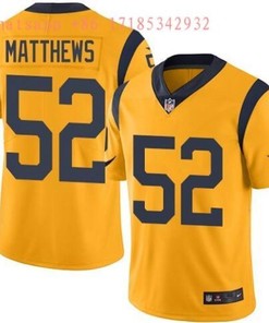 Los Angeles Rams Clay Matthews Iii #52 2020 Nfl Gold Jersey Jersey