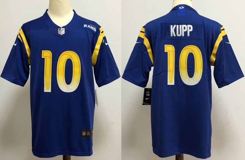 Los Angeles Rams Cooper Kupp #10 2020 Nfl Blue Jersey Jersey