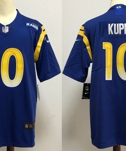 Los Angeles Rams Cooper Kupp #10 2020 Nfl Blue Jersey Jersey
