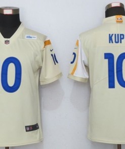 Los Angeles Rams Cooper Kupp #10 Nfl 2020 Beige Jersey
