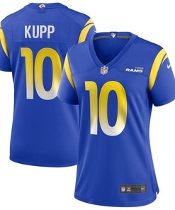 Los Angeles Rams Cooper Kupp #10 Nfl 2020 Indigo Womens Jersey
