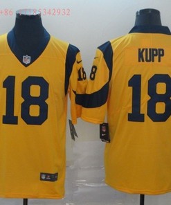 Los Angeles Rams Cooper Kupp #18 2020 Nfl Gold Jersey Jersey