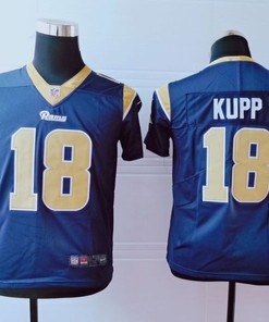 Los Angeles Rams Cooper Kupp #18 Nfl 2020 Navy Blue Jersey