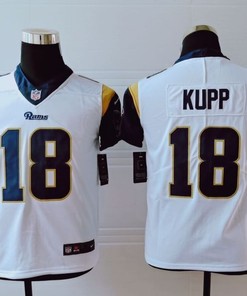 Los Angeles Rams Cooper Kupp #18 Nfl 2020 White Jersey