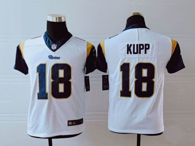 Los Angeles Rams Cooper Kupp #18 Nfl 2020 White Jersey