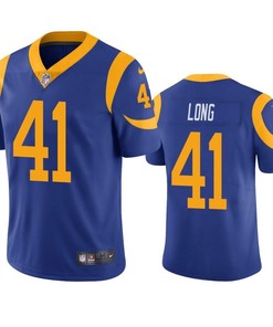 Los Angeles Rams David Long 2019 Nfl Draft Royal Vapor Limited Jersey