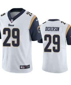 Los Angeles Rams Eric Dickerson White Vapor Limited Jersey