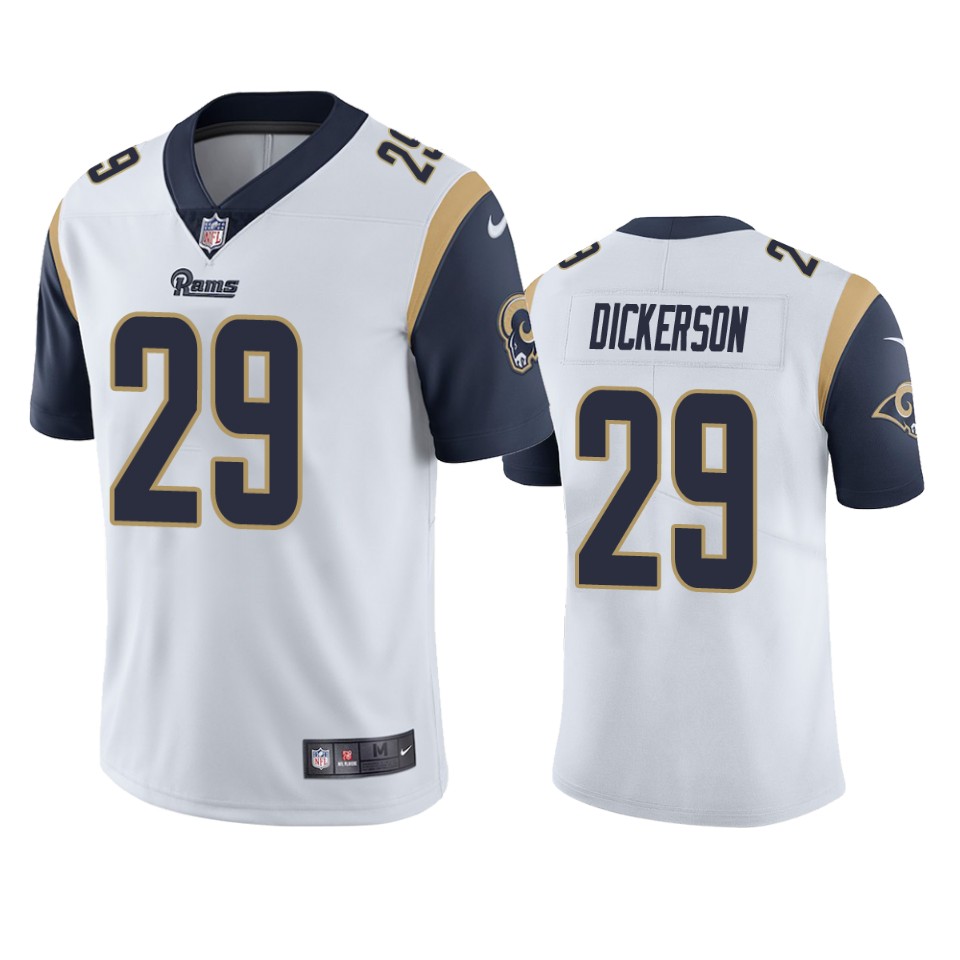 Los Angeles Rams Eric Dickerson White Vapor Limited Jersey
