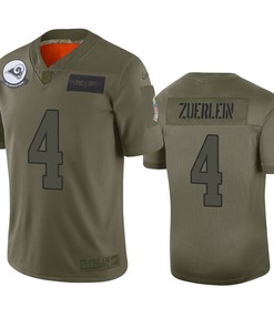 Los Angeles Rams Greg Zuerlein Camo 2019 Salute To Service Limited Jersey