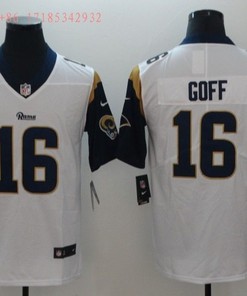 Los Angeles Rams Jared Goff #16 2020 Nfl Black Jersey Jersey