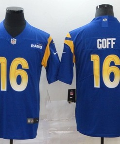 Los Angeles Rams Jared Goff #16 2020 Nfl Blue Jersey Jersey