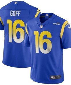 Los Angeles Rams Jared Goff #16 Nfl 2020 Cobalt Jersey