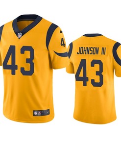 Los Angeles Rams John Johnson Iii Gold Nike Color Rush Limited Jersey