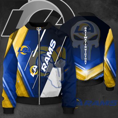 Los Angeles Rams LAR Bomber Jacket