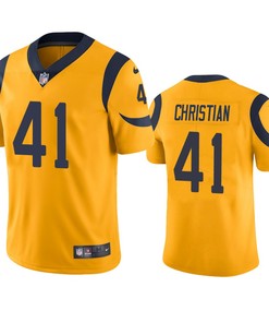 Los Angeles Rams Marqui Christian Gold Nike Color Rush Limited Jersey