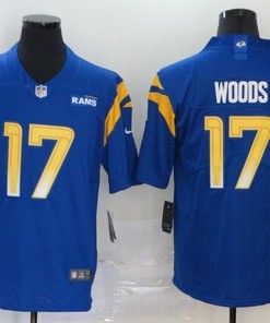 Los Angeles Rams Robert Woods #17 Nfl 2020 Cobalt Jersey