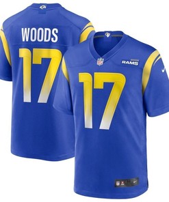 Los Angeles Rams Robert Woods #17 Nfl 2020 Navy Blue Jersey
