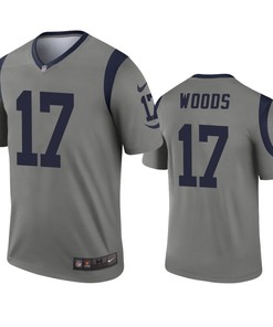 Los Angeles Rams Robert Woods Gray Inverted Legend Jersey