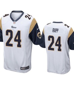 Los Angeles Rams Taylor Rapp 2019 Nfl Draft White Game Jersey