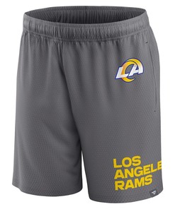 Los Angeles Rams Team Gray Clincher Shorts - Men